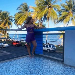 Princess polly purple romper size 2